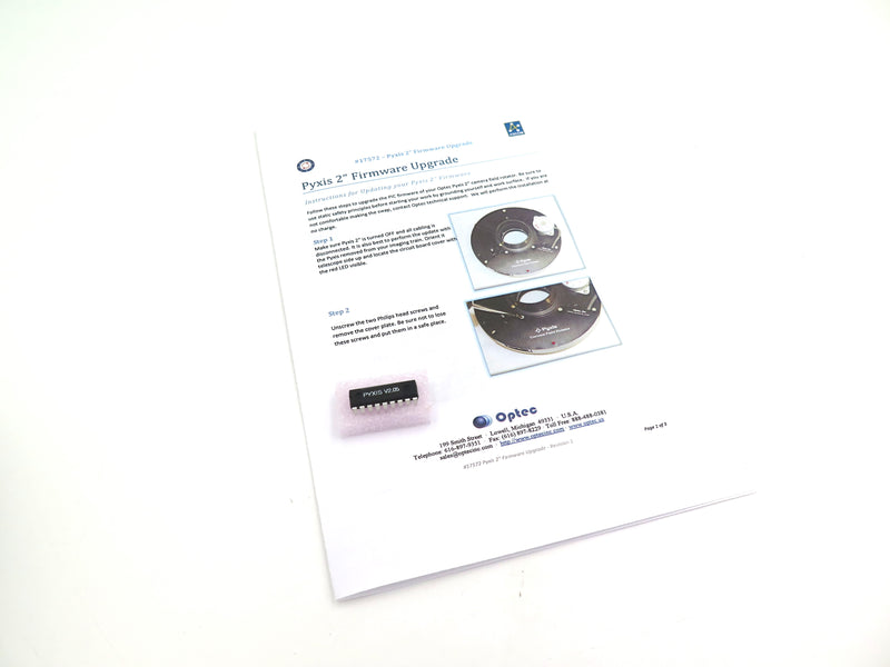 #17572 - Pyxis 2" Firmware Upgrade