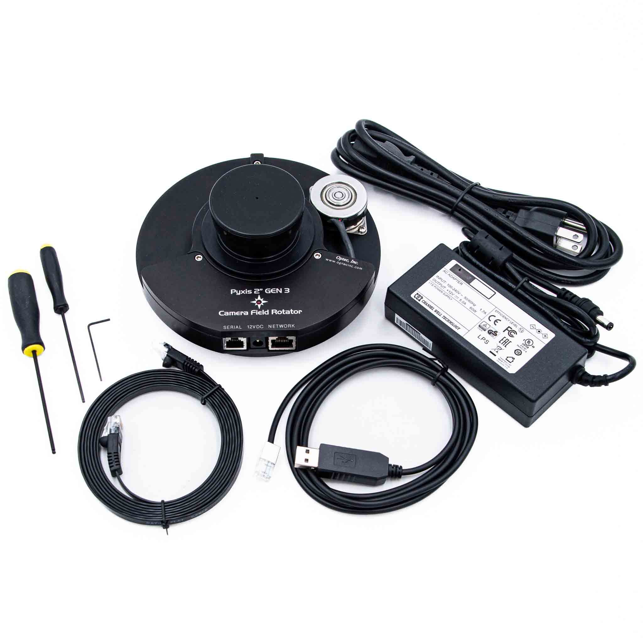 19645 - Pyxis 2-inch GEN3 Camera Field Rotator. – Optec, Inc.